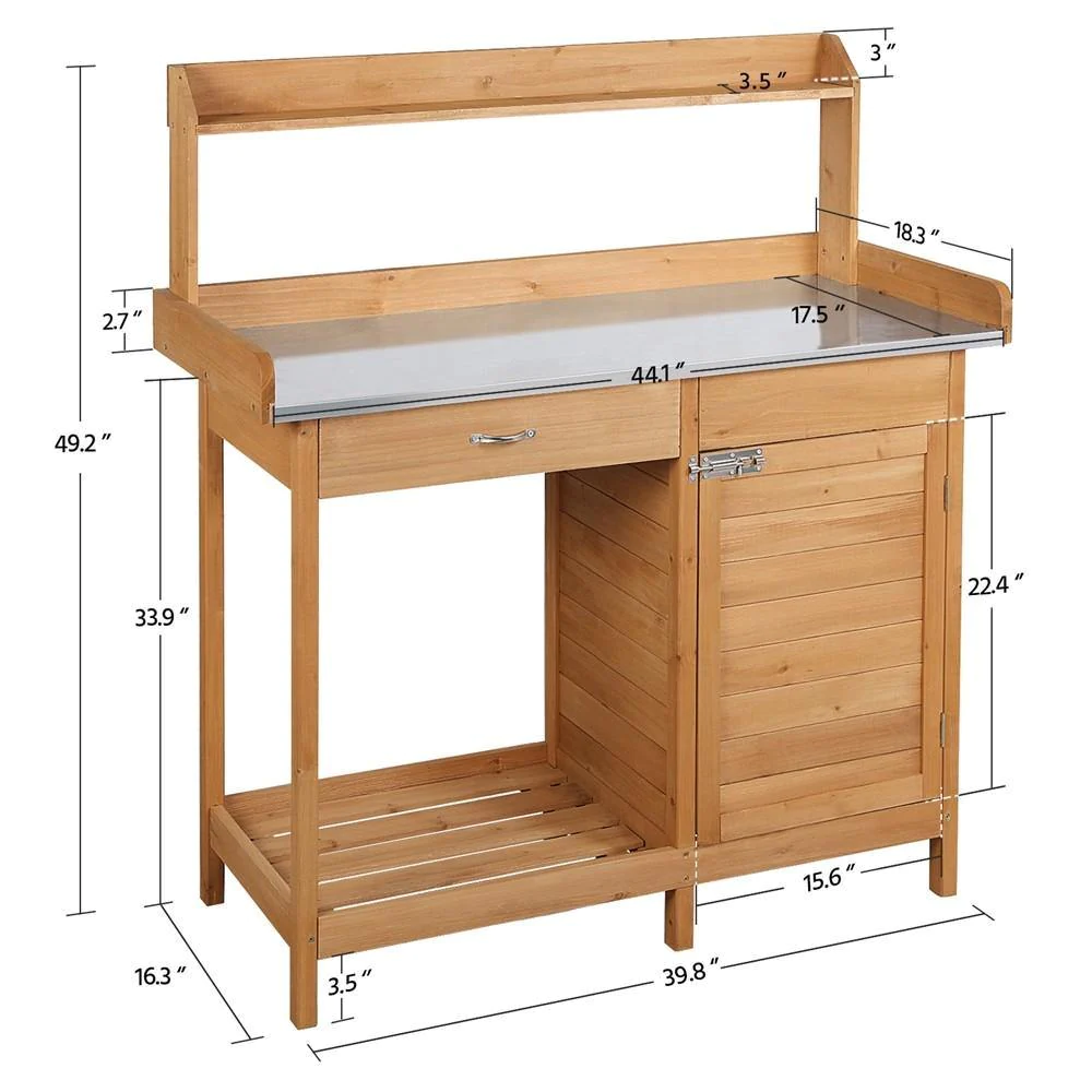Bancada de Trabalho em Madeira - Outdoor Furniture Wood avaliação e preço