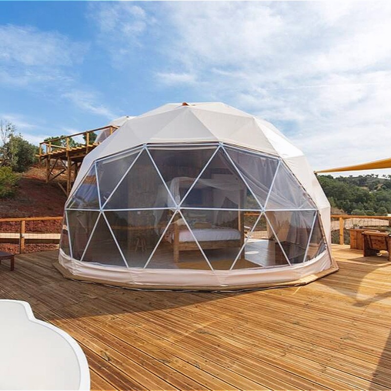Tenda Domo de Glamping de Luxo - Outdoor Furniture Metal avaliação e preço
