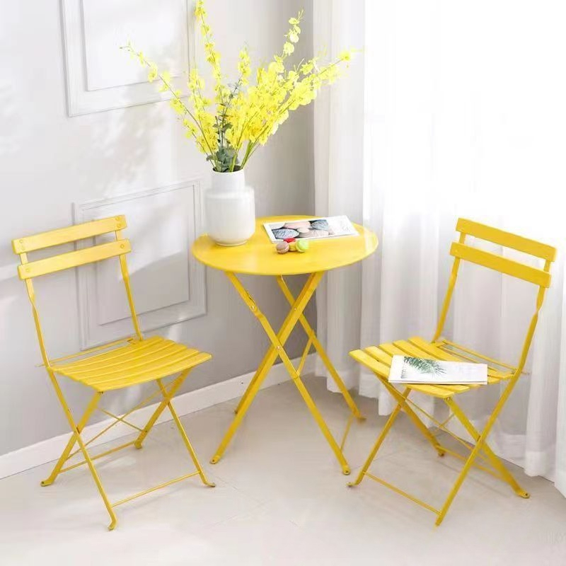 Conjunto de mesa e cadeiras do - Outdoor Furniture Metal Chairs avaliação e preço